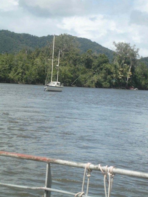 The heat, the mangroves, the dark green river, the mystery of the jungle on the opposite shore...