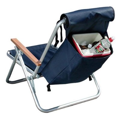 Camping Chair with Built-In Cooler (this one more suitable for fishing)