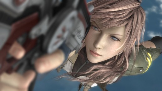 Lightning is the latest hero in the Final Fantasy Series.  She is the first female lead, unless you count Terra from FFVI.