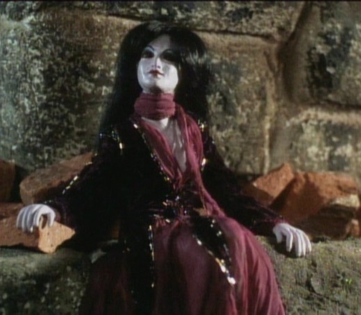 her fancy dress