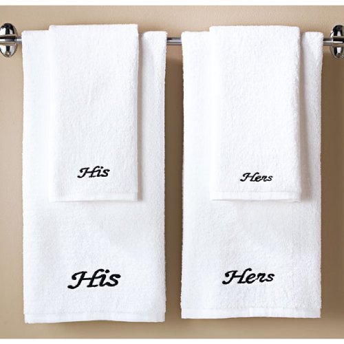 HIS AND HERS TOWELS
