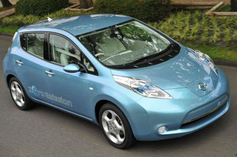 Nissan Leaf All Electric Car
