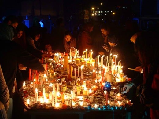 Diwali celebrations in Coventry, United Kingdom. (Photo taken by Satinder Singh)