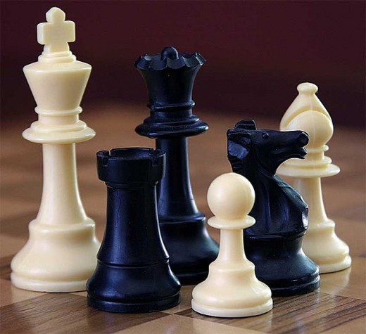 Chess Pieces Picture Used Under License