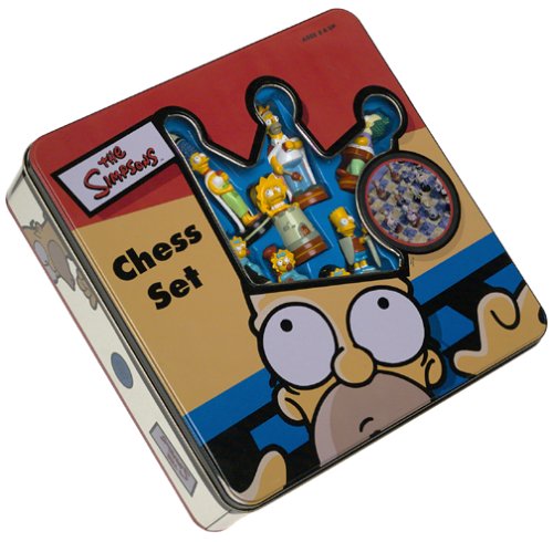 Simpsons Chess Game Box