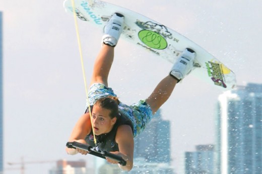 Raimi Merritt rocks the scene in the wakeboarding world.
