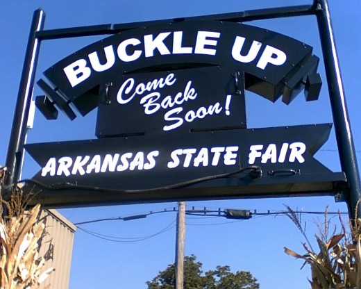 Arkansas State Fair Grounds Sign