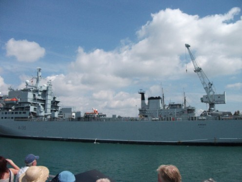 Ships in dock
