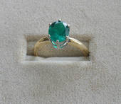 Emeralds are a wonderful example of another type of colored gemstone.