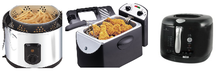there's all sorts of different deep fryers