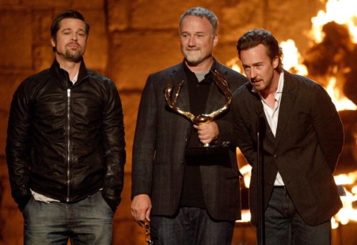 Fight Club honored at the Guy Movie Hall of Fame.