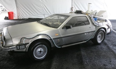 The famous DeLorean. 