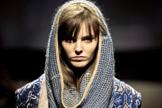 Why so serious, snood lady? 