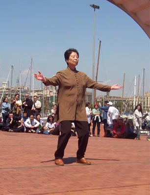 Qigong movements are slow and focused, and are often coordinated with the breathing.  Better breathing leads to better overall health.