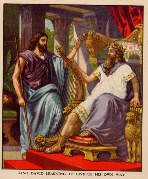 king David and his harp