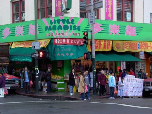 Stockton Street is the real Chinatown. Grant Street is for tourists.
