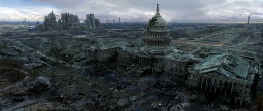 The absolute best thing about Fallout 3 is exploring the D.C. landscape.  Seeing real places in a parallel apocalyptic reality is haunting and exciting. I loved recognizing places in D.C. I had been, it made the game feel extremely real