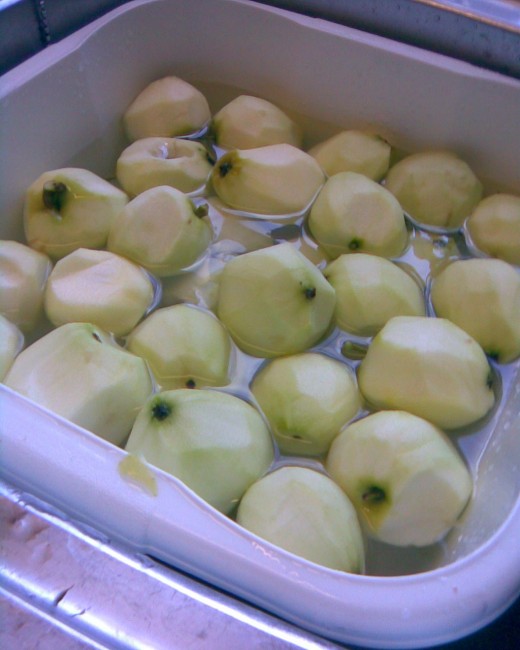 peel apples