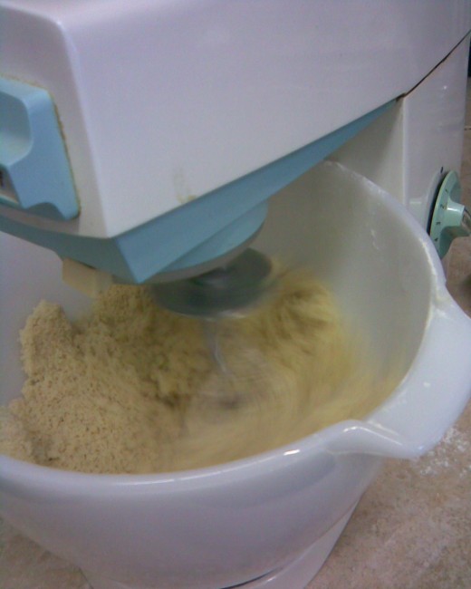 blend until it resembles fine breadcrumbs