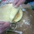 use pastry brush to ad water round edges and place top of pie over dish use pastry brush to ad water round edges and place top of pie over dish
