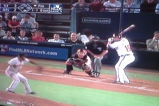 I watched the Braves get eliminated from the playoffs by the Giants tonight.  Go figure, they always choke in the first round.  So long Bobby Cox, you've been the only Braves coach I've ever known!