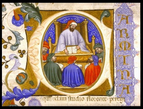 Boethius teaching