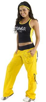 Zumba Fitness exercise clothes