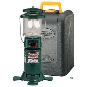 Coleman Two-Mantle Propane Lantern with Case