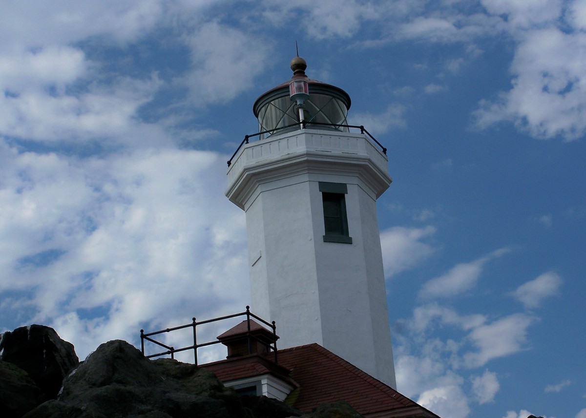 Port Wilson Lighthouse on the Olympic Peninsula