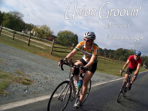 We're Union Groovin' around Hillsborough.