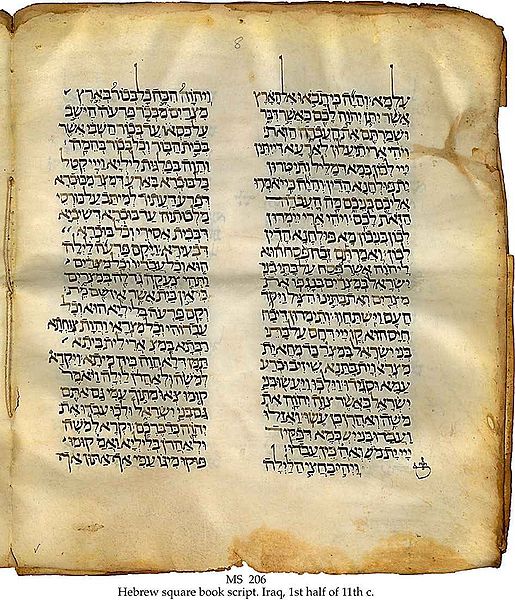 Antique Copy from a portion of the TaNaKh