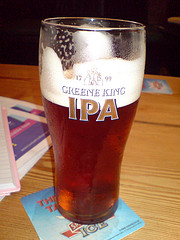 Greene King IPA, The Greene King brewery is famous in England and was started by the family of author Graham Greene 