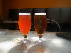 Meantime Raspberry Ale and Pale Ale
