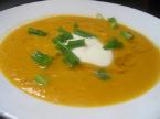Chives are a good garnish for this soup, but it can be any herb at hand. Also just have it without, it's just SO good.