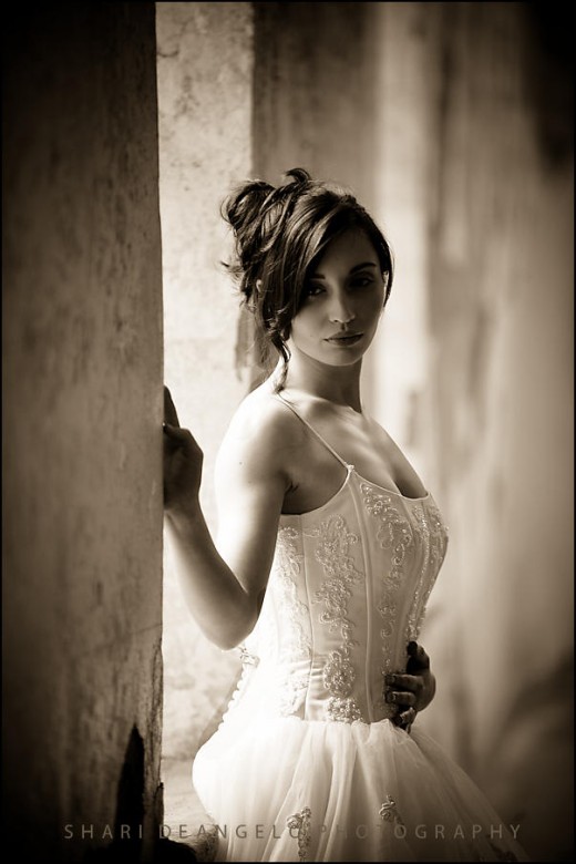 Photojournalistic or Lifestyle Bridal Portrait