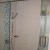 Shower stall with rain shower head