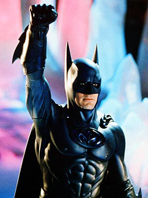 George Clooney as Batman