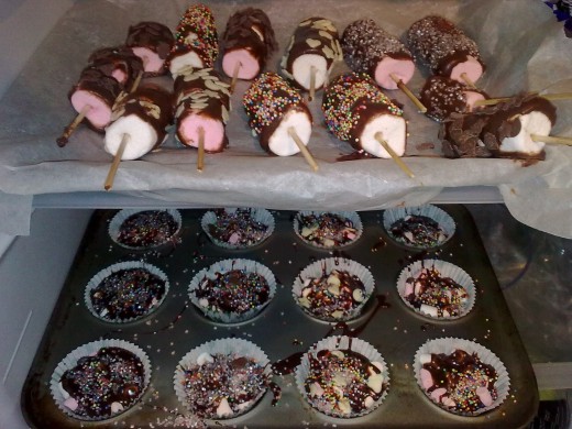 It's very important that I use this evening to make delicious and unhealthy treats for my children; or so my mind tells me.