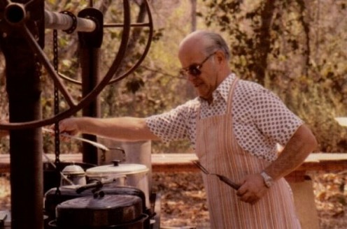 Nick Gilmore at work.