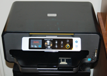 Emily and I added a new member to our family today...our technology family that is.  I got a sweet deal on a wireless Kodak printer that all the computers can use.  We can now get rid of our abundance of printers.