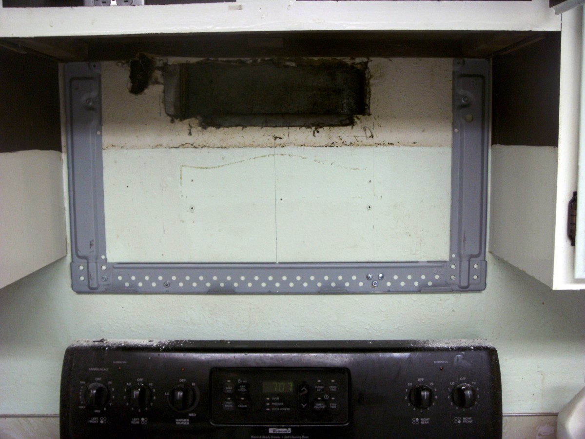 How to Install an Over-the-Range Microwave | Dengarden