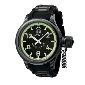 Invicta Men's 4338 Russian Diver Collection Black Watch