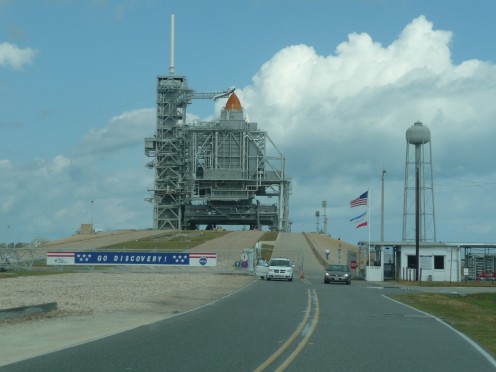Go Discovery! Space Shuttle Discovery on Pad 39A - 2 Nov 2010