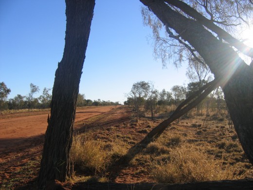 80kms east of Alice Springs