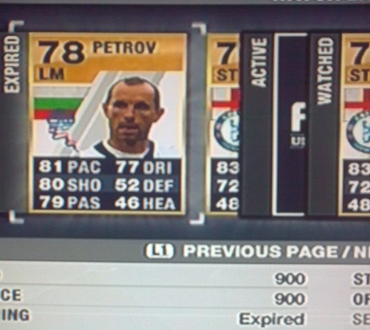 Sold for 900