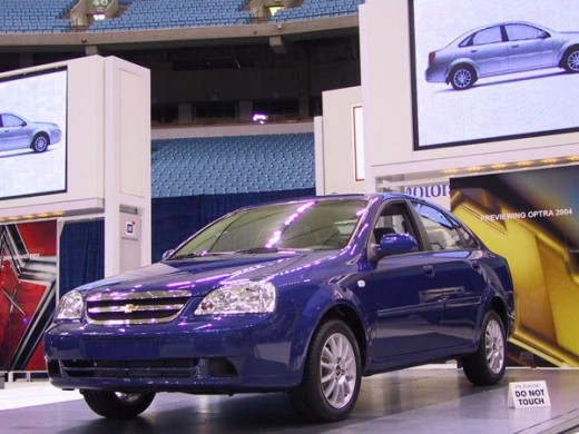 New Chevrolet Optra 2011 - Dazzling Blue color