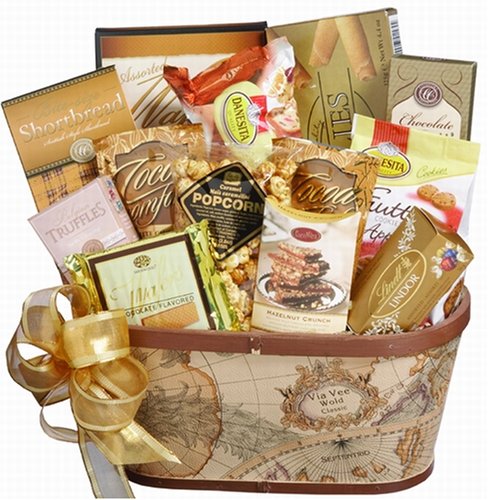 Art of Appreciation Old World Charm Gourmet Food and Snacks Gift Basket