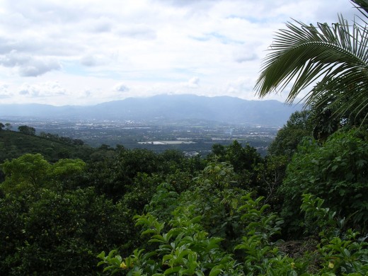 San Jose valley at Alajuela