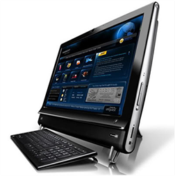The HP TouchSmart 9100 Business PC
