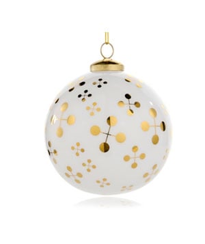 Another beautiful ornament by Jonathan Adler (can you tell he's my fave?)